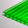 Сотовый поликарбонат Практичный, 2100х12000x6 мм, зеленый