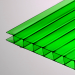 Сотовый поликарбонат КОЛИБРИ, 2100х12000x8 мм, зеленый